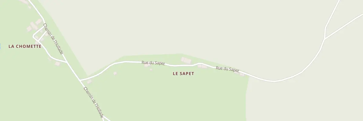 Plan du 5146 Le Sapet à La Renaudie