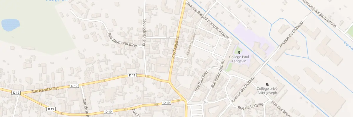 Plan du 26 Rue Magenta à Romilly-sur-Seine