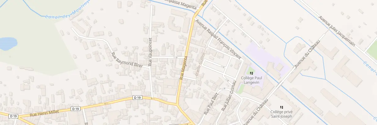 Plan du 32 Rue Magenta à Romilly-sur-Seine
