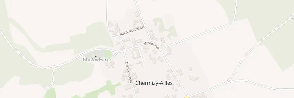 Plan du 10 Gr Grande Rue à Chermizy-Ailles