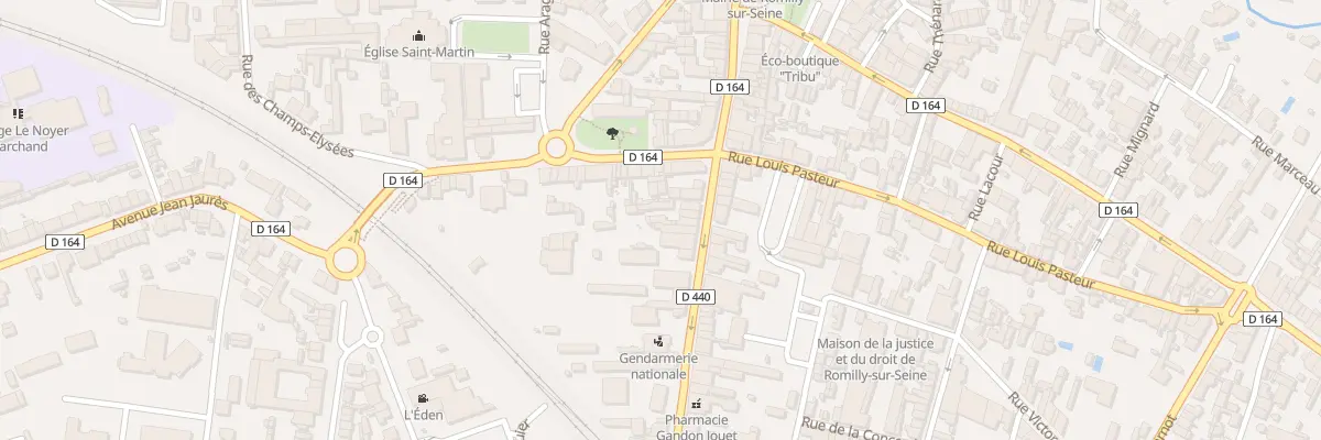 Plan du 40Q Rue de la Boule d’or à Romilly-sur-Seine