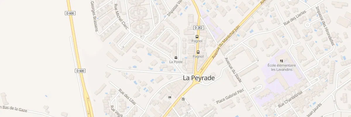 Plan du 1 Rue de l’Etoile à Frontignan