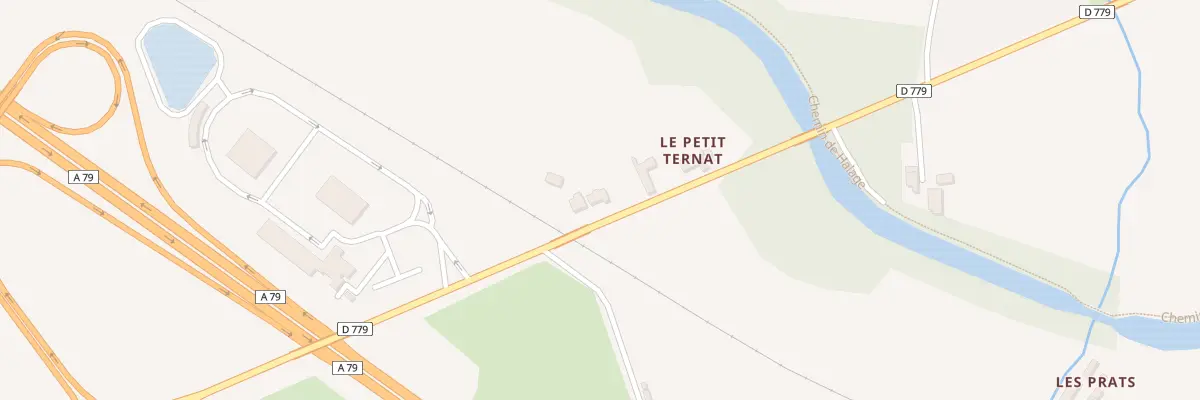 Plan du 12 Rte de Dompierre à Diou