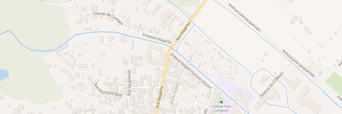 Plan du 52 Rue Magenta à Romilly-sur-Seine