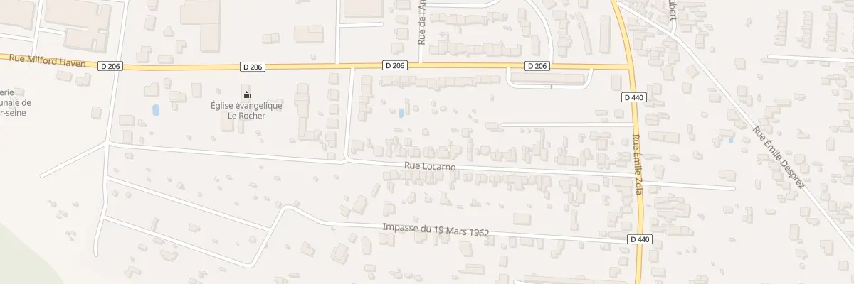 Plan du 46 Rue Locarno à Romilly-sur-Seine