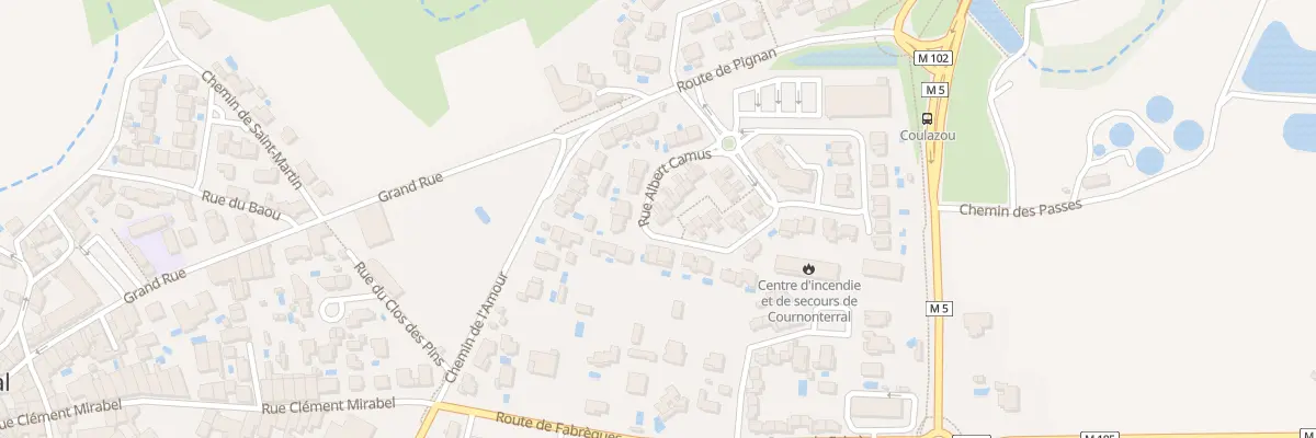 Plan du 85 Rue Albert Camus à Cournonterral