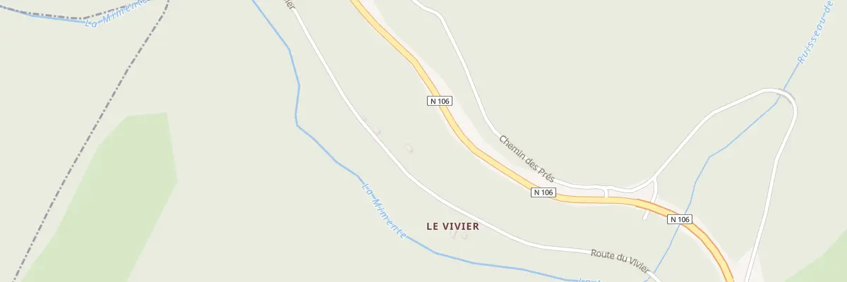 Plan du 5148 Le Vivier à Cassagnas