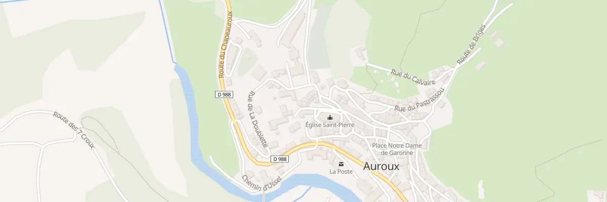 Plan du 4 Pl de la Ferronnerie à Auroux