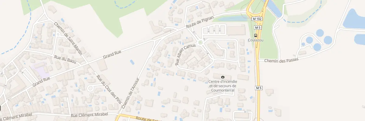 Plan du 73 Rue Albert Camus à Cournonterral