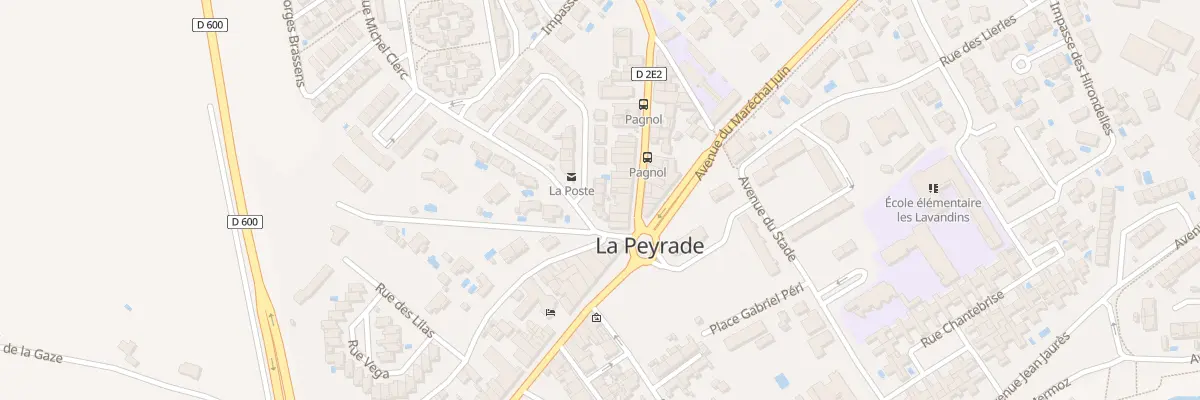 Plan du 6 Rue de l’Etoile à Frontignan