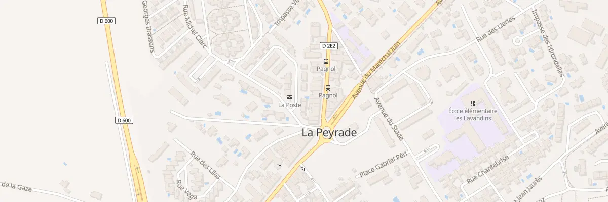 Plan du 10 Rue de l’Etoile à Frontignan