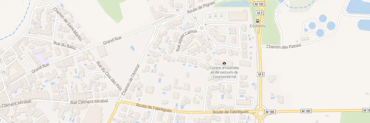 Plan du 140 Rue Albert Camus à Cournonterral