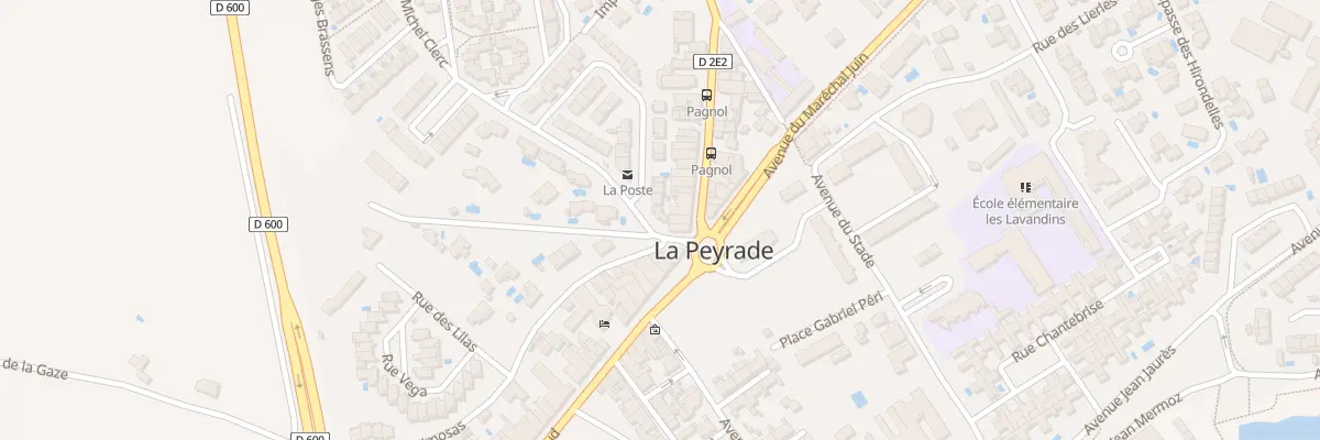 Plan du 2 Rue de l’Etoile à Frontignan