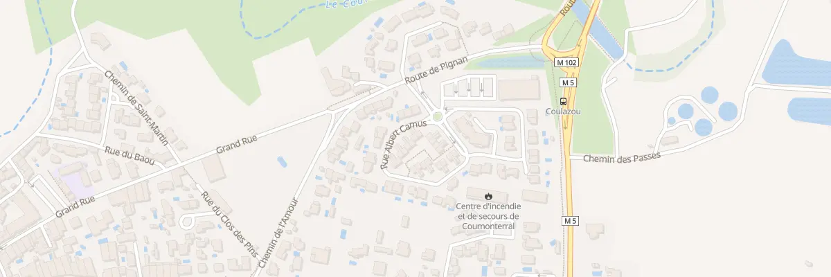 Plan du 39 Rue Albert Camus à Cournonterral