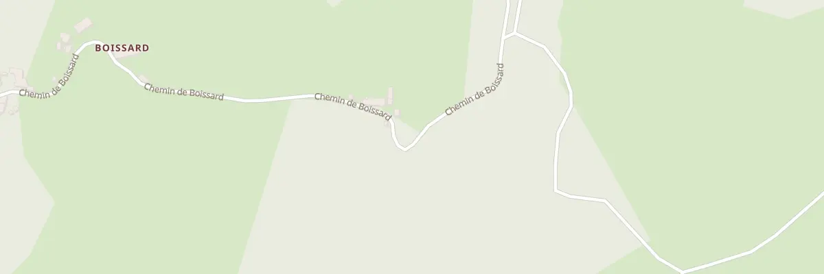 Plan du 40 Che de Boissard à La Chabanne