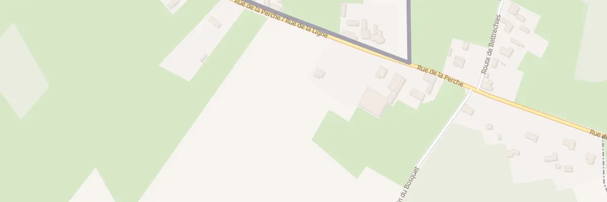 Plan du 34 Rue de la Perche à La Flamengrie