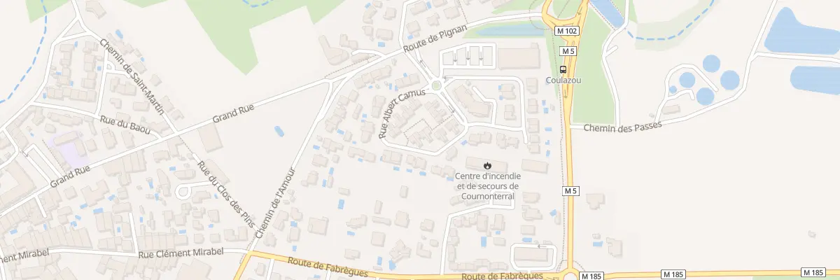 Plan du 173 Rue Albert Camus à Cournonterral