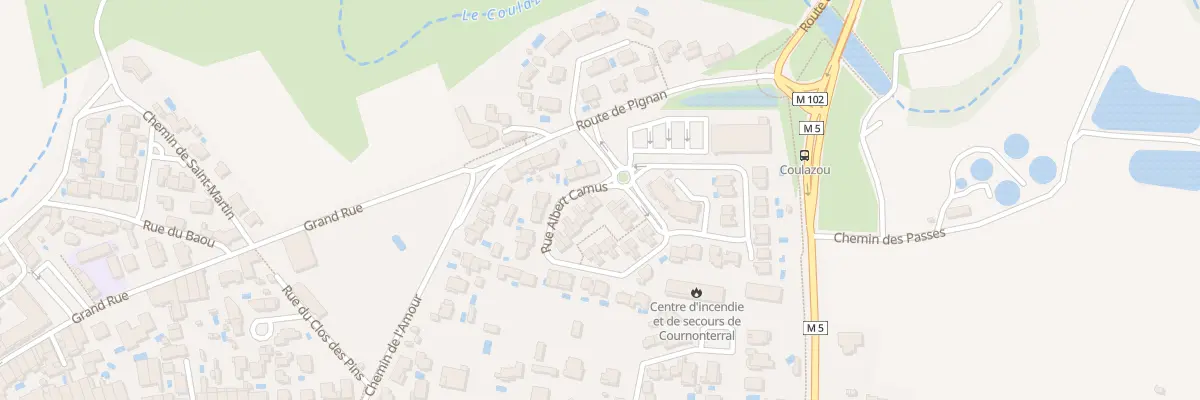 Plan du 29 Rue Albert Camus à Cournonterral