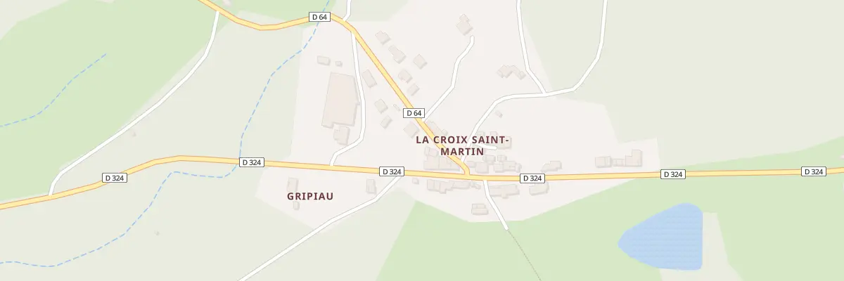Plan du 5070 La Croix Saint Martin à Arconsat