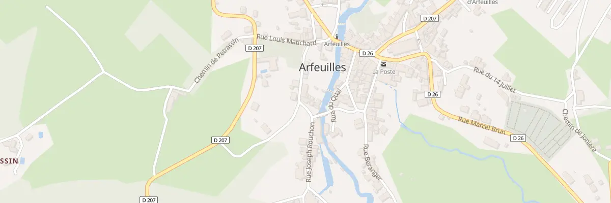 Plan du 17 Rue Pierre Rouchon à Arfeuilles