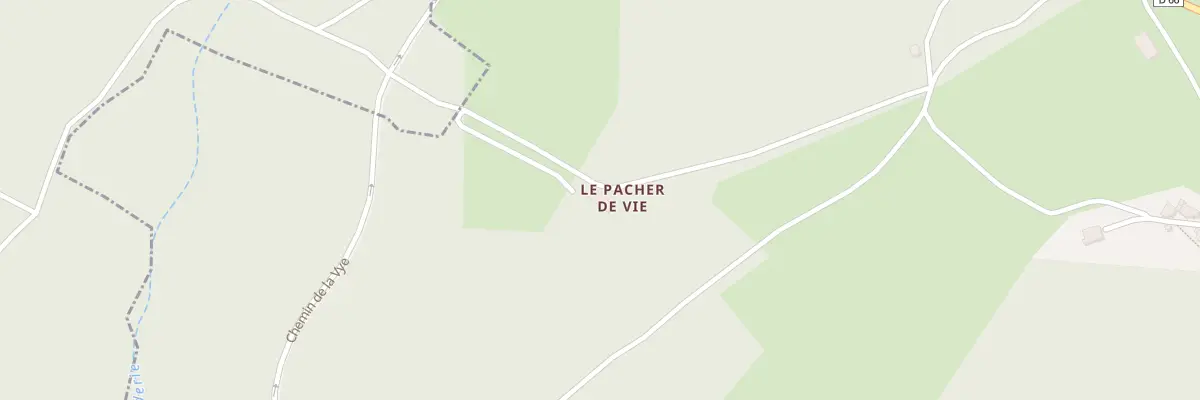 Plan du 5137 Le Pacher de Vie à Saint-Pierre-la-Bourlhonne