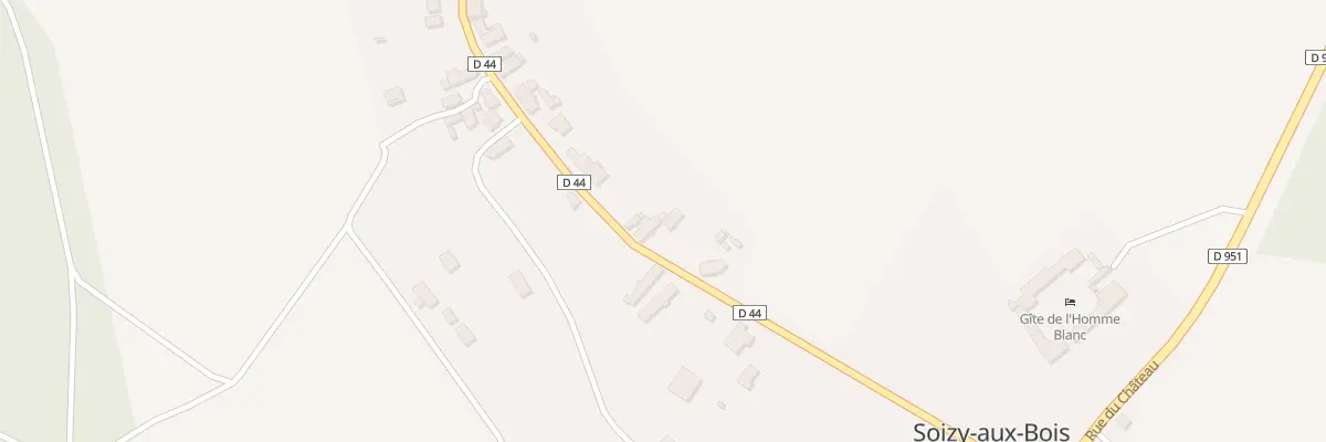 Plan du 32 Rue des Barres à Soizy-aux-Bois