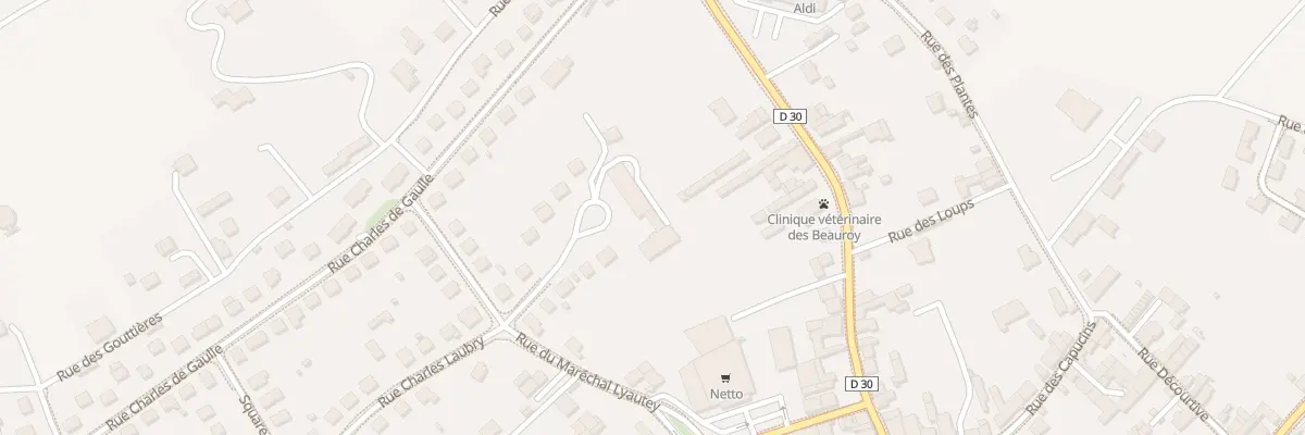 Plan du 9003 Sq des Prés Vacherots à Saint-Florentin