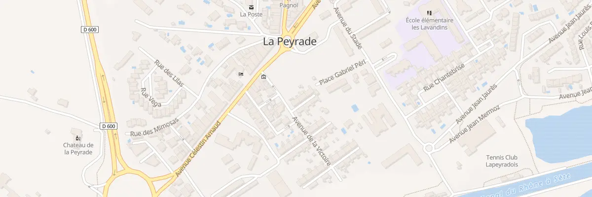 Plan du 10 Rue de la Somme La Peyrade à Frontignan