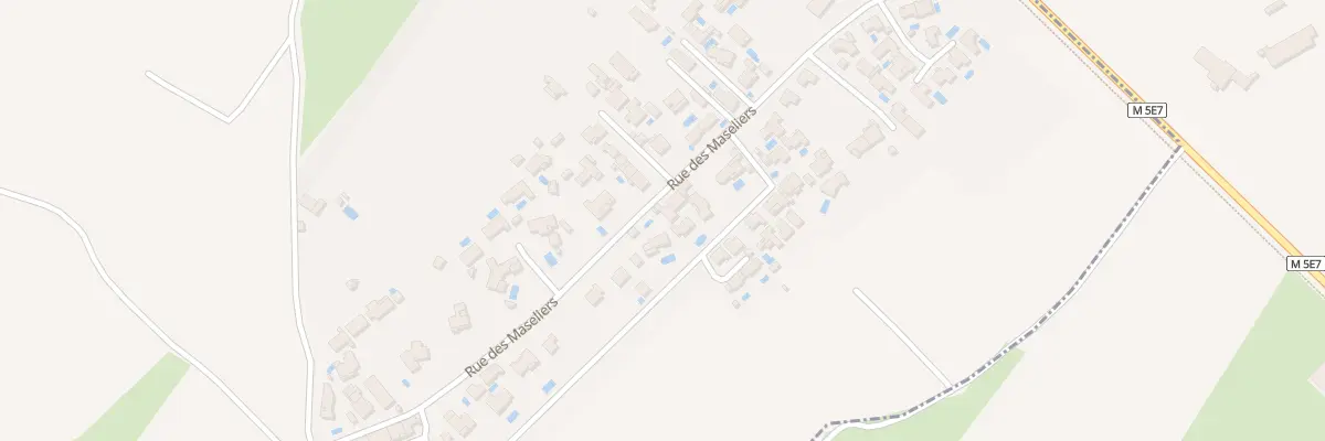 Plan du 599 Rue des Maseliers à Cournonsec