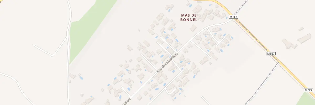 Plan du 472 Rue des Maseliers à Cournonsec