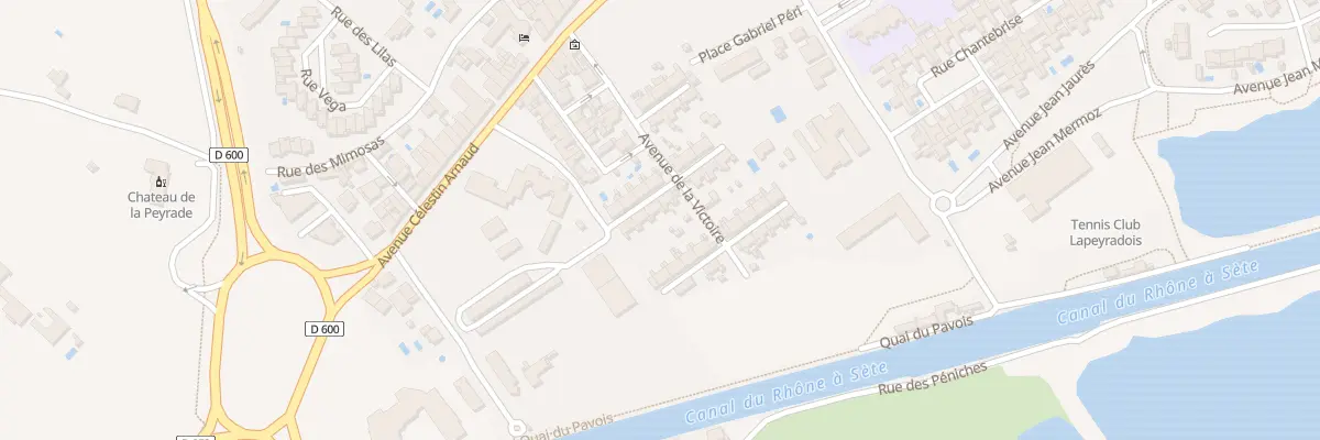 Plan du 19 Rue de Verdun La Peyrade à Frontignan