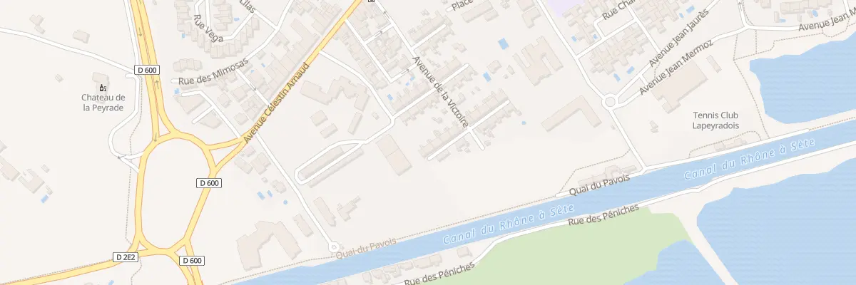 Plan du 30 Rue de la Marne La Peyrade à Frontignan