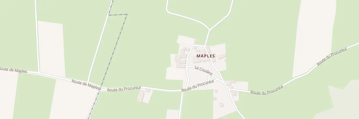 Plan du 5098 Maples à Dore-l’Église