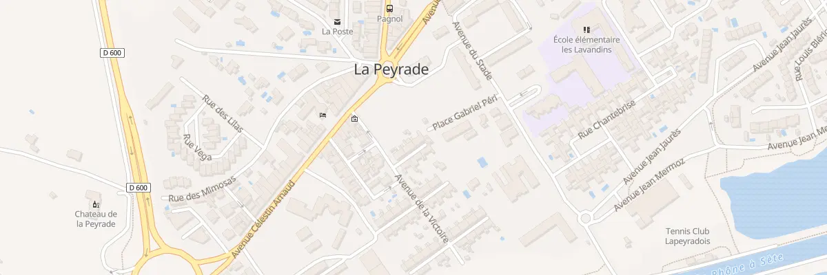 Plan du 4 Rue de la Somme La Peyrade à Frontignan