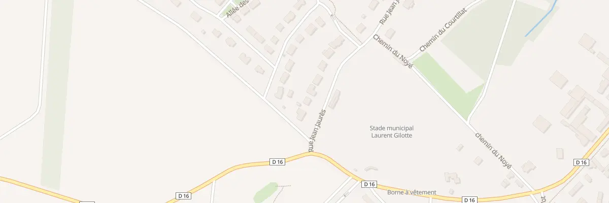 Plan du 44 Rue Jean Jaurès à Marigny-le-Châtel