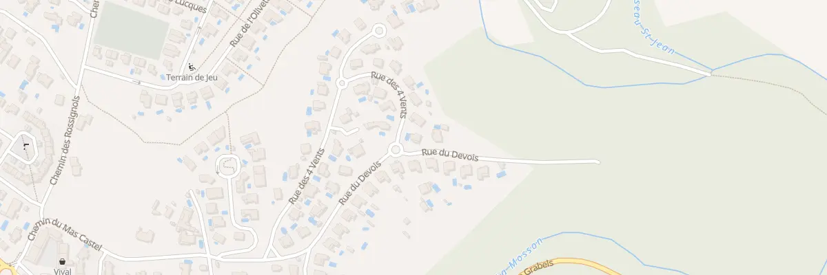 Plan du 325 Rue du Devois à Vailhauquès