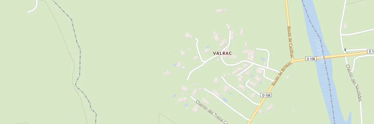 Plan du 2404 Valrac à Agonès