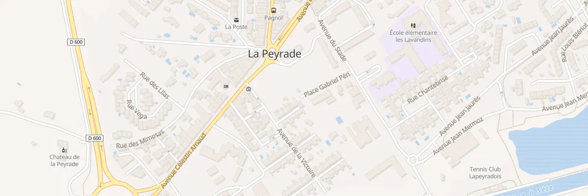 Plan du 2 Rue de la Somme La Peyrade à Frontignan