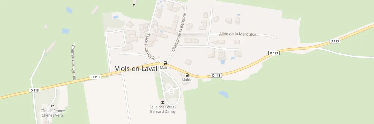 Plan du 5027 Devois des Agneaux à Viols-en-Laval
