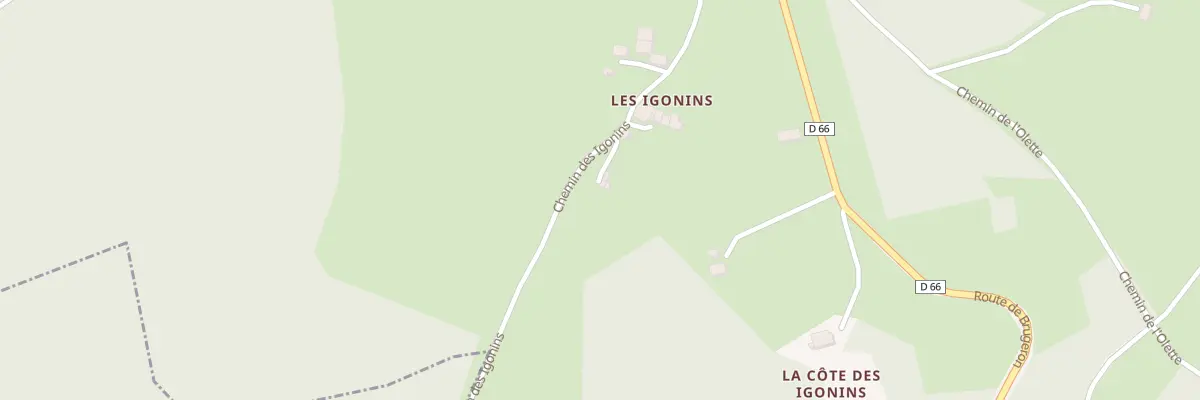 Plan du 5227 Les Igonins Est à Saint-Pierre-la-Bourlhonne