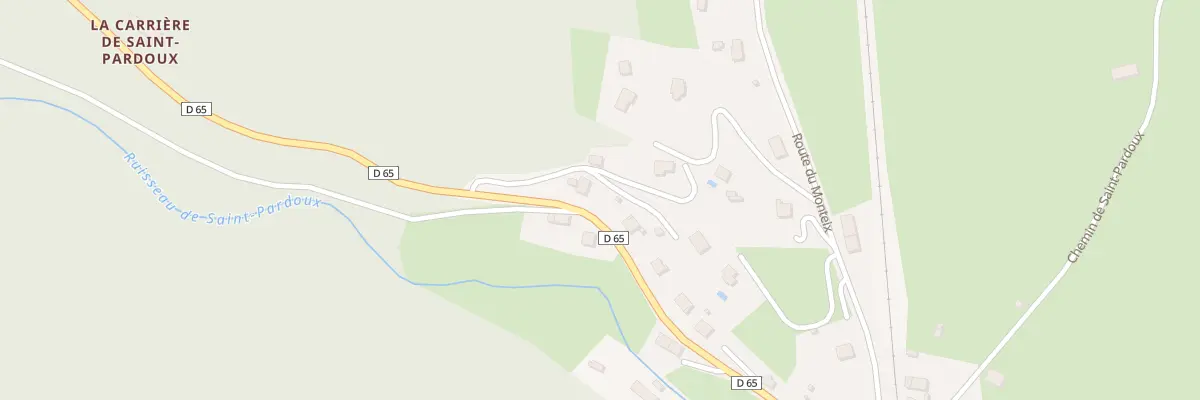 Plan du 14 Rue Saint Pardoux à Ambert
