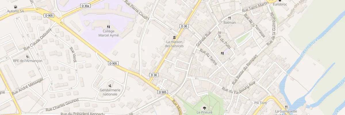 Plan du 35 Av du Général Leclerc à Saint-Florentin
