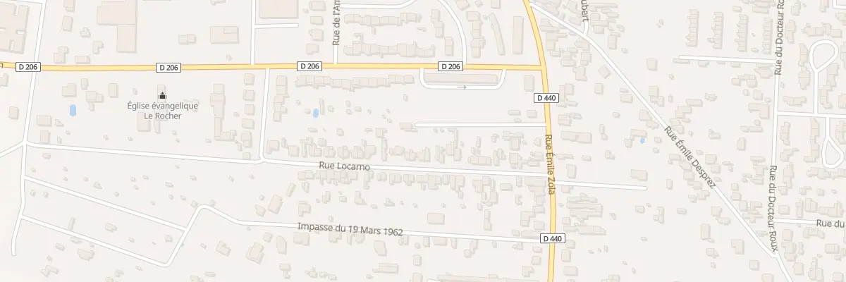 Plan du 28 Rue Locarno à Romilly-sur-Seine