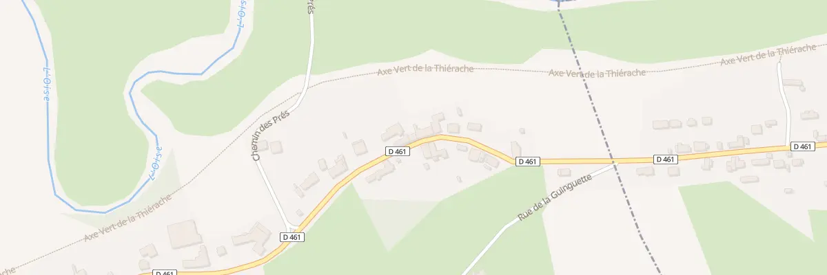 Plan du 8 Rue des Fontaines à Romery