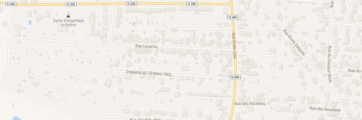 Plan du 19 Rue Locarno à Romilly-sur-Seine