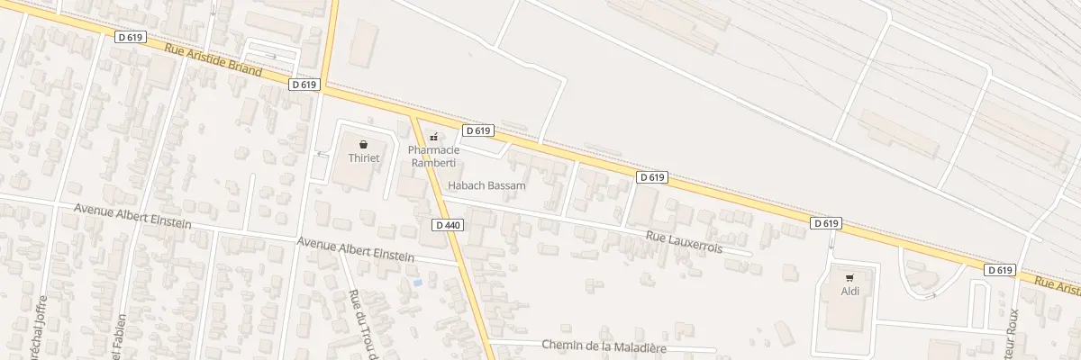 Plan du 175 Rue Aristide Briand à Romilly-sur-Seine