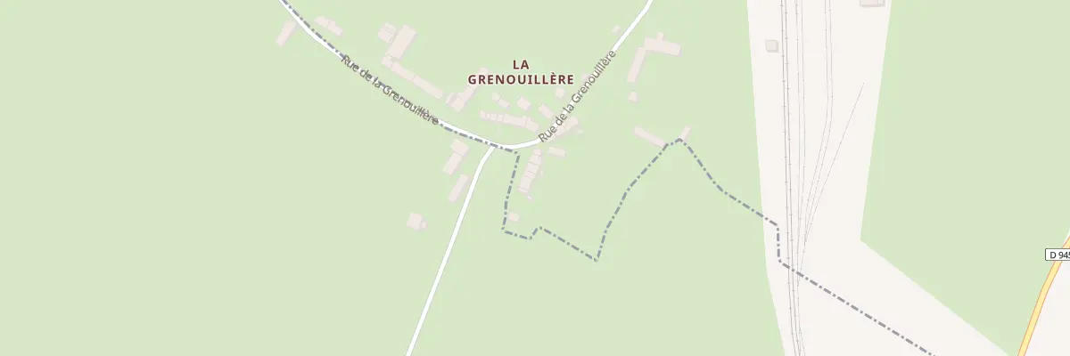 Plan du 13 Ham de la Grenouillere à Epiry
