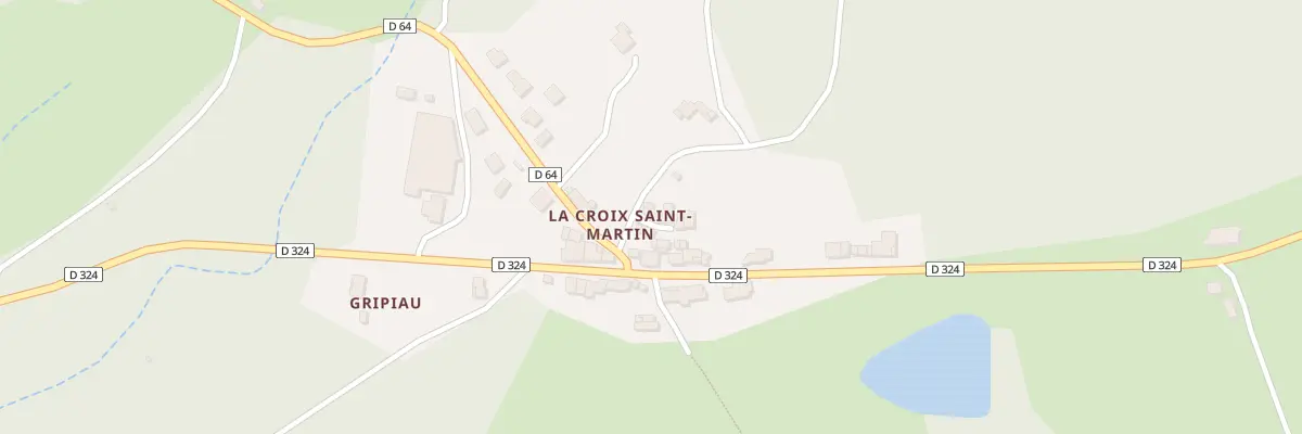 Plan du 5061 La Croix Saint Martin à Arconsat
