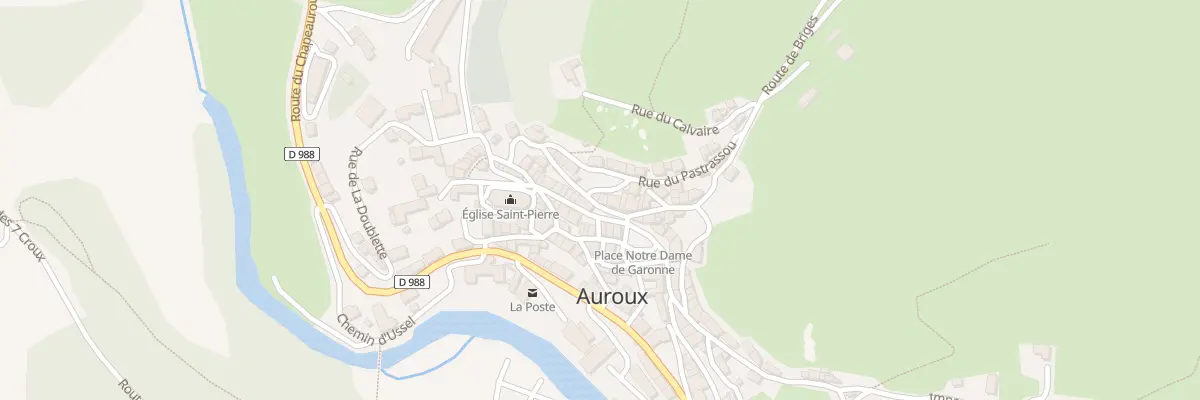 Plan du 6 Rue du Chevrier à Auroux