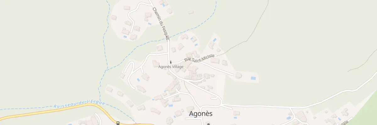 Plan du 5007 Le Village à Agonès